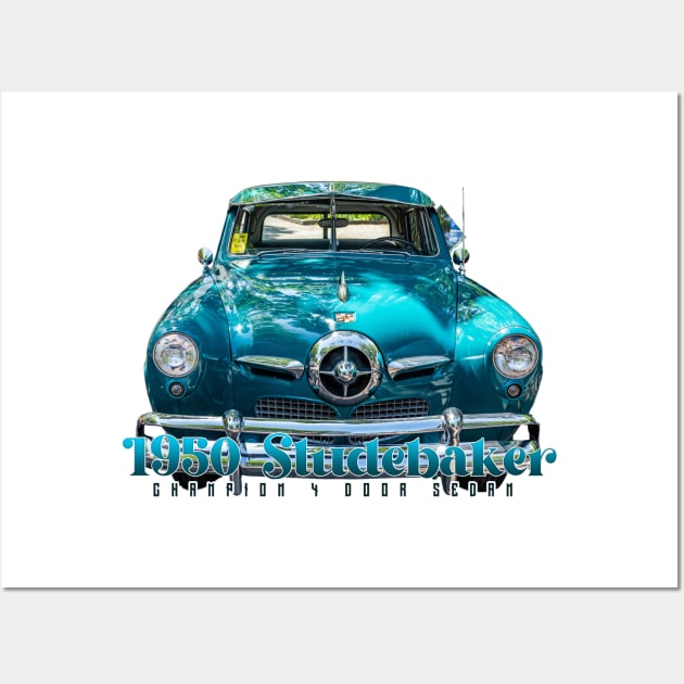 1950 Studebaker Champion 4 Door Sedan Wall Art by Gestalt Imagery